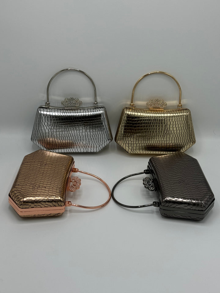 Elegant Metallic Clutch Collection