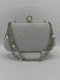 Bridal clutch with chain