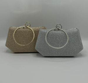 Elegant taupe clutches