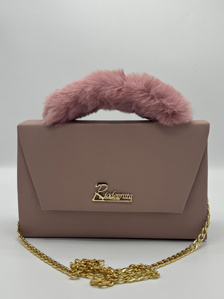 Elegant fury handbag